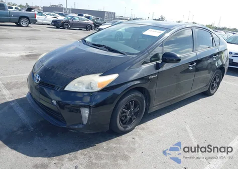 2012 Toyota Prius Three from USA, damaged, VIN JTDKN3DU4C0334738